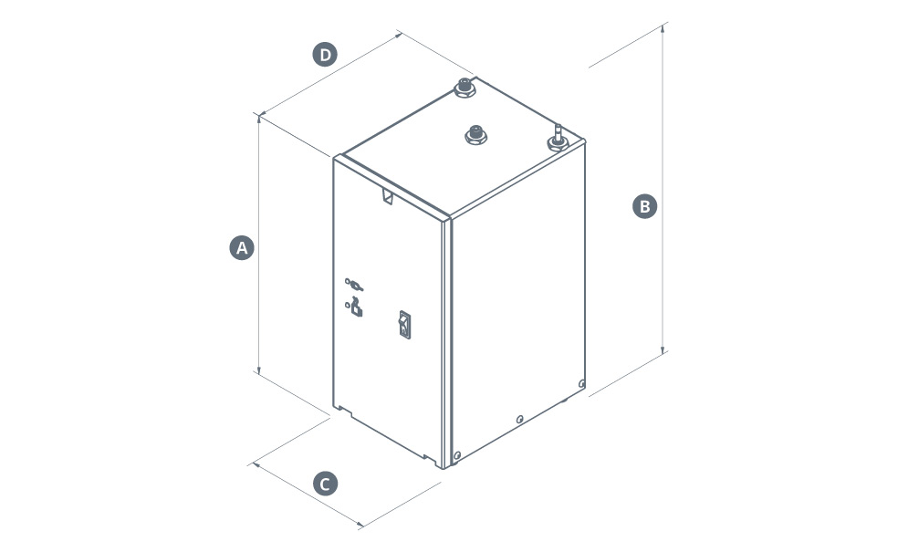 Qettle Original Boiler Dimensions