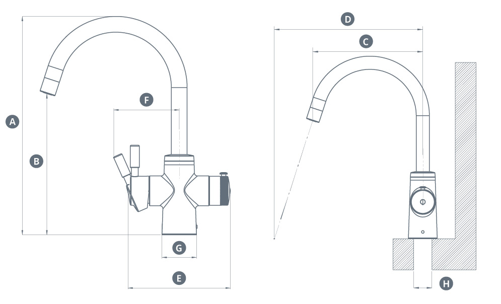 Qettle Original Tap Dimensions