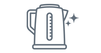 limescale removal kettle icon